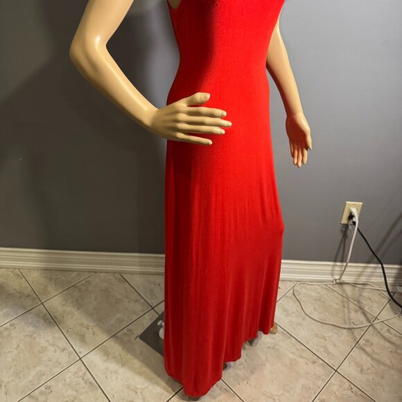 Old Navy Orange Racerback Maxi Dress - Picture 5 of 6